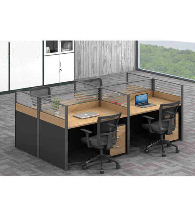 屏风隔断办公桌7