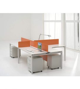 屏风隔断办公桌10