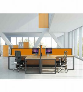 屏风隔断办公桌11